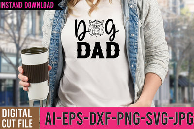 Dog Dad SVG Cut File , Dog SVG Bundle SVG BlackCatsMedia 