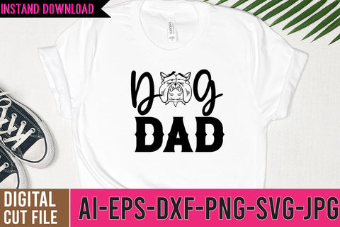 Dog Dad SVG Cut File , Dog SVG Bundle SVG BlackCatsMedia 
