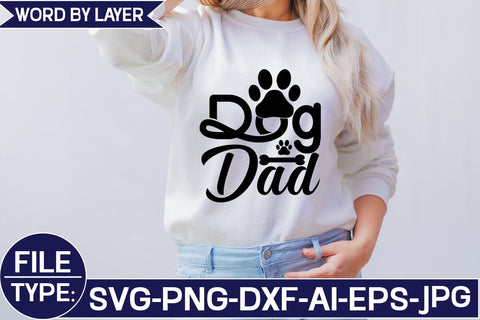 Dog Dad SVG Cut File SVG Studio Innate 
