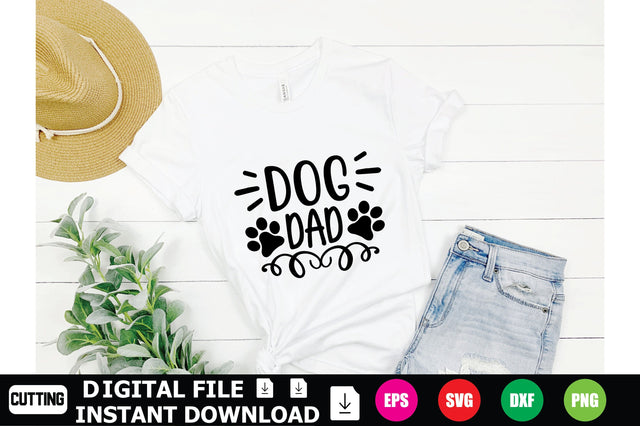 Dog Dad SVG Shahin alam 