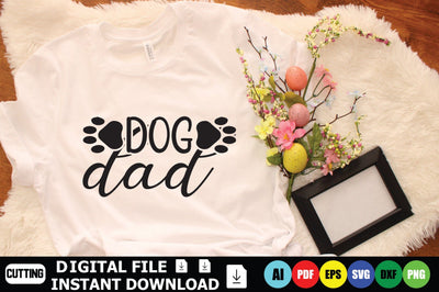 Dog Dad SVG Shahin alam 