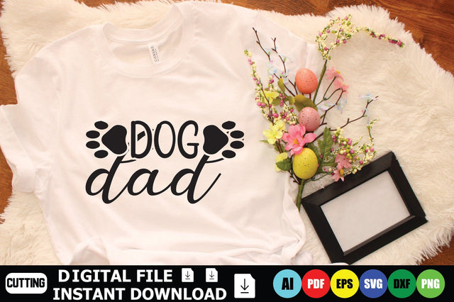 Dog Dad SVG Shahin alam 