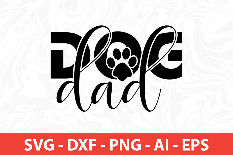 Dog dad SVG SVG nirmal108roy 