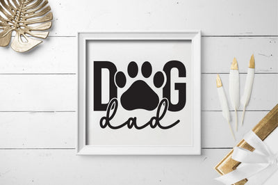 Dog dad SVG SVGista 