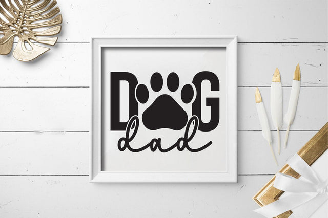 Dog dad SVG SVGista 
