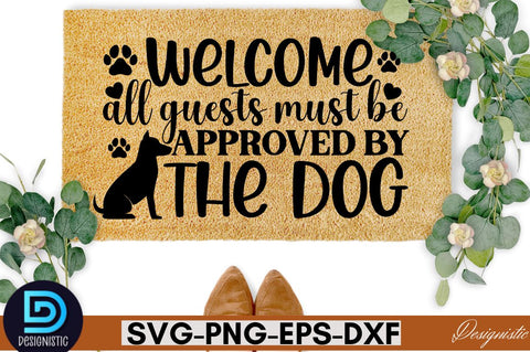Dog Doormat SVG Bundle, Doormat SVG Bundle, Dog SVG Bundle SVG DESIGNISTIC 