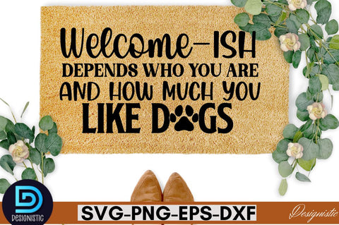Dog Doormat SVG Bundle, Doormat SVG Bundle, Dog SVG Bundle SVG DESIGNISTIC 