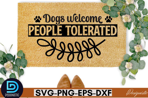 Dog Doormat SVG Bundle, Doormat SVG Bundle, Dog SVG Bundle SVG DESIGNISTIC 