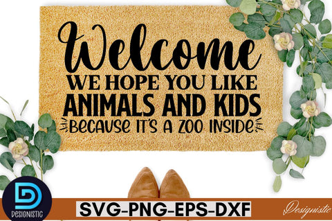 Dog Doormat SVG Bundle, Doormat svg bundle SVG DESIGNISTIC 