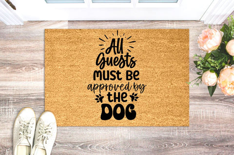 Dog Doormat SVG Bundle SVG DESIGNISTIC 