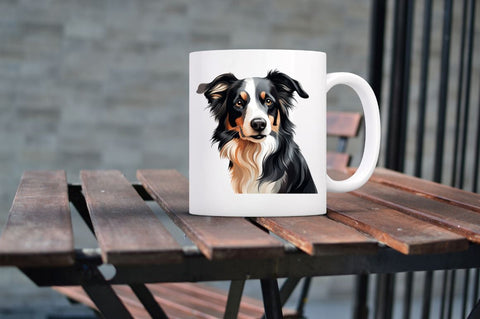 Dog Faces Big clipart Bundle Sublimation Regulrcrative 