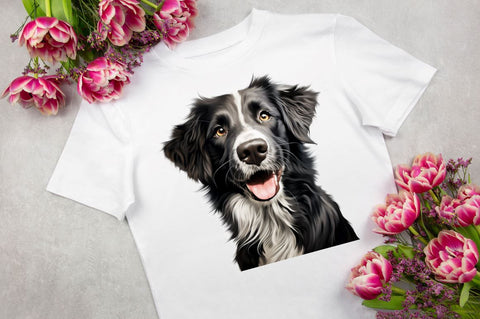 Dog Faces Big clipart Bundle Sublimation Regulrcrative 