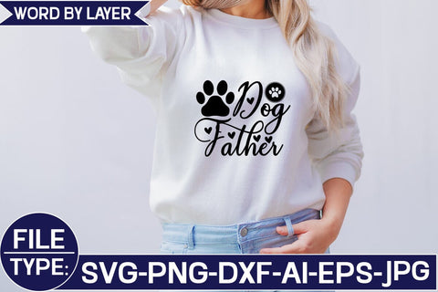 Dog Father SVG Cut File SVG Studio Innate 
