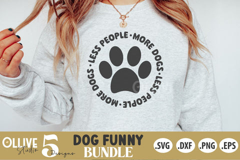 Dog Funny Quotes SVG | Dog Mom SVG Bundle SVG Ollive Studio 