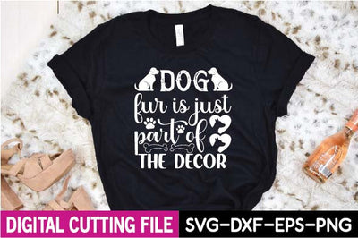 dog fur is just part of the decor SVG designer krishna 