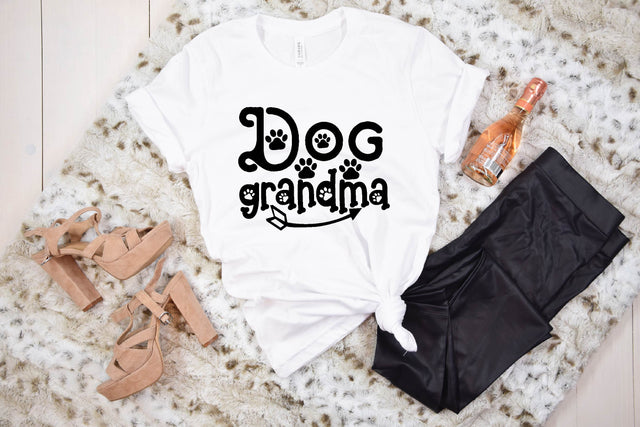 Dog grandma SVG designer krishna 