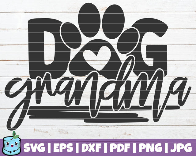 Dog Grandma SVG MintyMarshmallows 