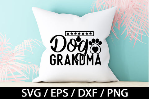 Dog grandma svg SVG akazaddesign 