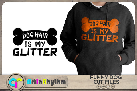 Dog hair is my glitter / Dog mom / Dog dad SVG Artinrhythm shop 