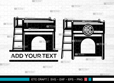 Dog House Monogram SVG, Dog Bone SVG, Pet House Svg, Dog Svg, Split Monogram Svg, Dog House Svg SVG ETC Craft 