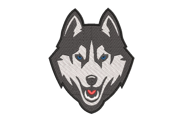 Dog husky machine embroidery design, 3 sizes. Embroidery/Applique DESIGNS ArtEMByNatalia 