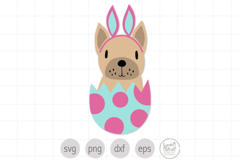Dog in Easter Egg svg, Easter svg, Cute Easter svg for Kids SVG Lynda M Metcalf 
