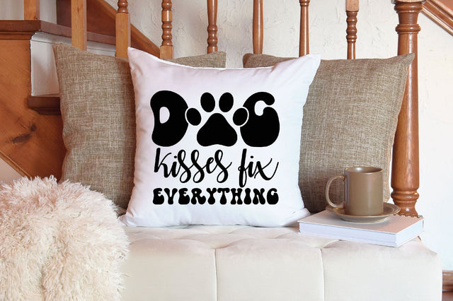 Dog Kisses Fix Everything Svg SVG Rupkotha 