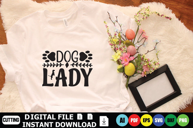 Dog Lady SVG Shahin alam 
