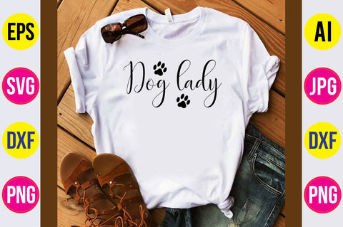 Dog lady-svg SVG orpitasn 