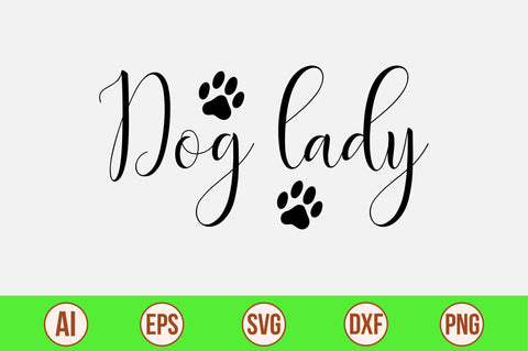Dog lady-svg SVG orpitasn 