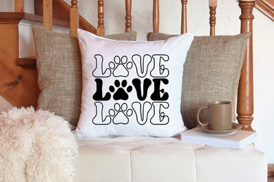 Dog Love Svg SVG Rupkotha 