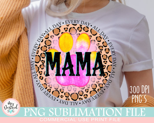 Dog Mama PNG, Png Sublimation Print, Dog Mom Png, Dog quotes, Dog Lover Png, Dog clipart, Dog Print, Digital Download, Printable Designs Sublimation MyDesiredSVG 