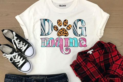 Dog Mama Sublimation PNG Sublimation Happy Printables Club 