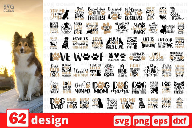 Dog Mama SVG Bundle SVG SvgOcean 
