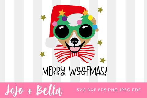 dog mama svg, pet christmas svg, fur mom svg, pet ornament svg, trendy svg SVG Jojo&Bella 