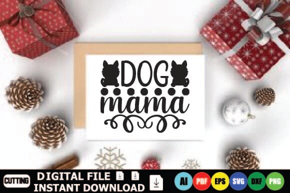 Dog Mama SVG Shahin alam 