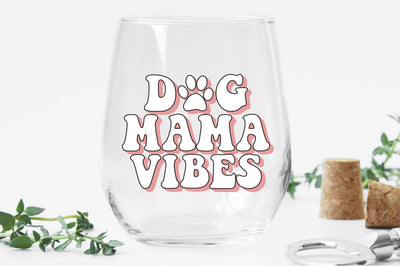 Dog mama Vibes Svg Design SVG Creativeart88 