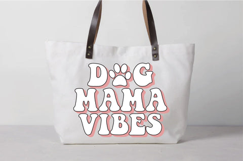 Dog mama Vibes Svg Design SVG Creativeart88 