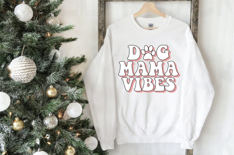 Dog mama Vibes Svg Design SVG Creativeart88 