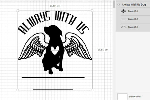 Dog Memorial Ornament SVG Angel Dog Christmas Round Ornament SVG OrangeBrushStudio 