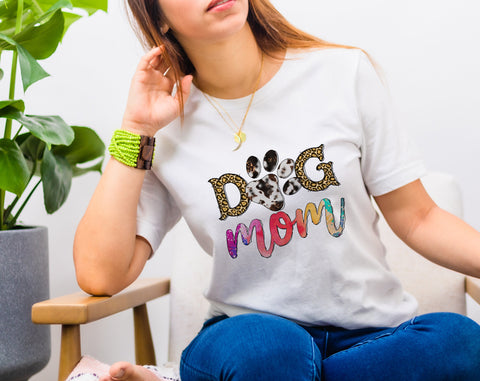 Dog Mom PNG, Dog Quote Design For Sublimation Sublimation HappyDesignStudio 