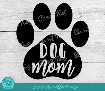 Dog Mom PNG JPG SVG Sweet Tees 