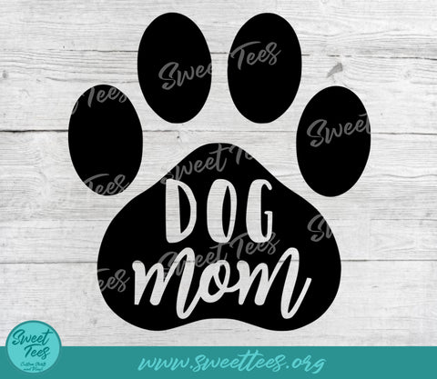 Dog Mom PNG JPG SVG Sweet Tees 