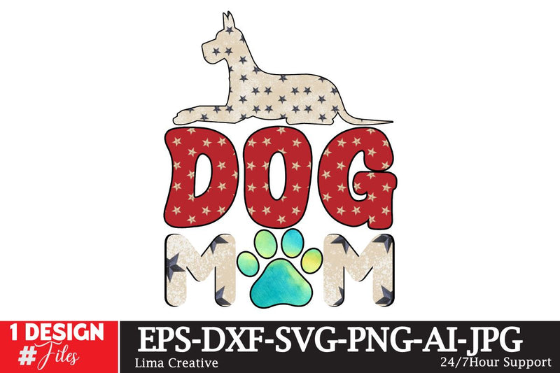 Dog Mom Sublimation PNG Sublimation Insomnia Std 