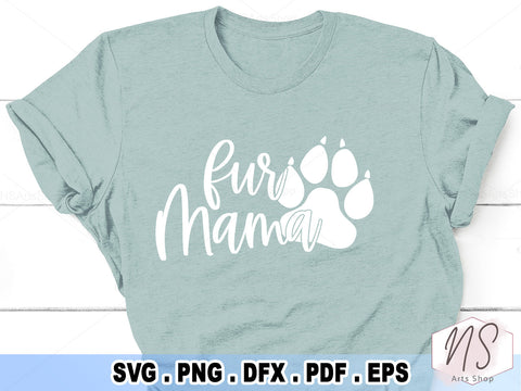 Dog Mom SVG Bundle, Dog Mom SVG, dog lover SVG, fur mom SVG, Pawsitive svg, Silhouette file, Cricut file SVG NS Arts Shop 