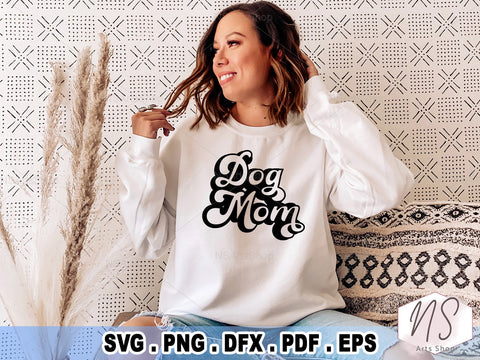 Dog Mom SVG Bundle, Dog Mom SVG, dog lover SVG, fur mom SVG, Pawsitive svg, Silhouette file, Cricut file SVG NS Arts Shop 