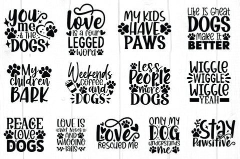 Dog Mom SVG Bundle SVG Ariyan 