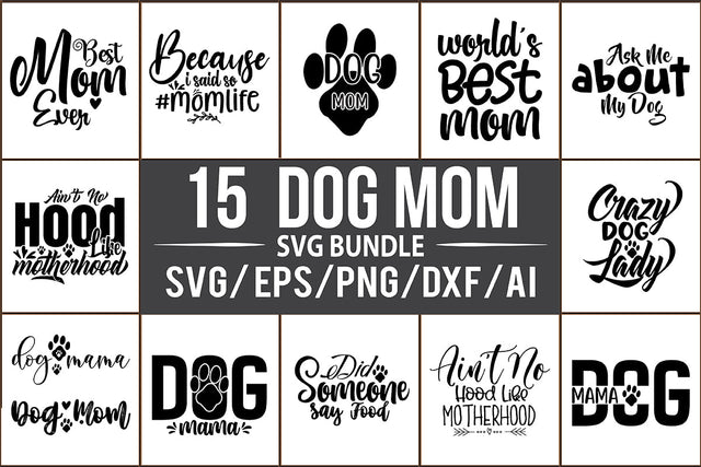 Dog Mom SVG BundleFile SVG orpitasn 