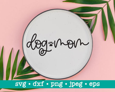 Dog mom svg, Clean dog mom svg, Dog lover svg, Dog cut file, SVG for Cricut Silhouette, Dog mom png, Dog mom dxf, Dog svg, Dog lover png SVG MAKStudion 