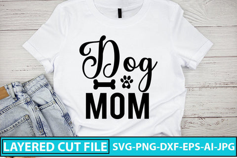 Dog Mom SVG Design SVG Syaman 